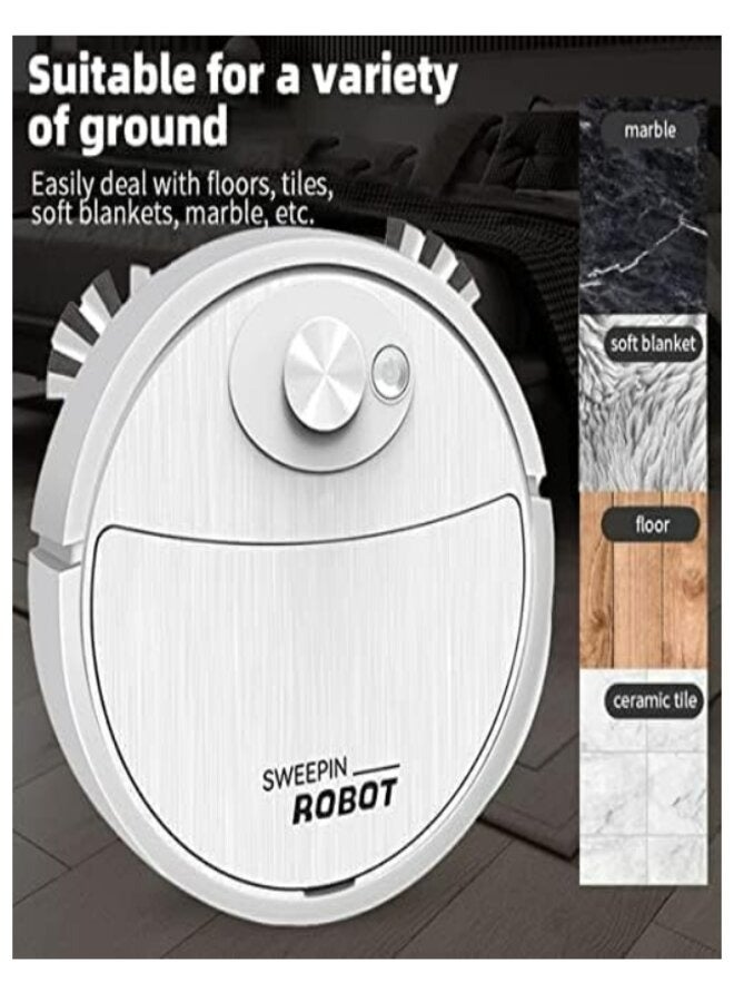 Rechargeable Home Robot Vacuum Cleaner, Smart Sweeping Robot, Easy Operation, Multi-Color Floor Robot Vacuum Cleaner  - Image 4
