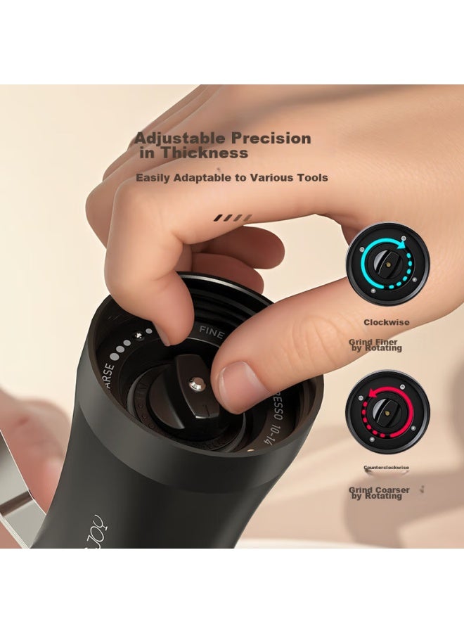 CircleJoy Circle Joy Hand-crank Coffee Grinder, Portable Manual Coffee Grinder, Automatic Grinding Machine - Image 4
