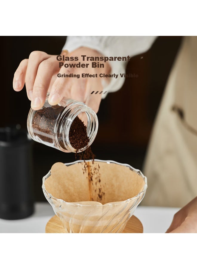 CircleJoy Circle Joy Hand-crank Coffee Grinder, Portable Manual Coffee Grinder, Automatic Grinding Machine - Image 5