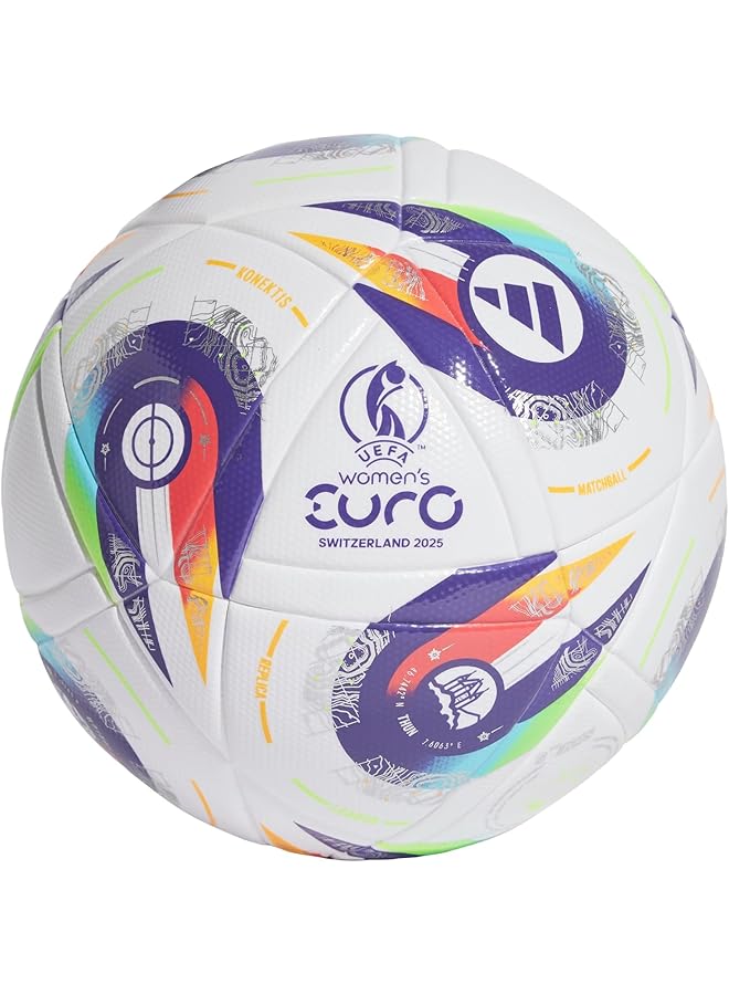 Adidas Konektis League Ball For Unisex Adults White/Panton/Panton/Luclem 32 - Image 1