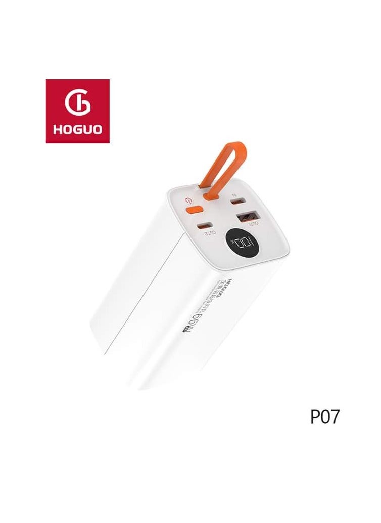 HOGUO - Hoguo Power Bank Fast Charging 20000 MAh Capable of Charging 3 Devices at The Same Time Fully Compatible Flash Charging 66 Watts Digital Display - Image 1