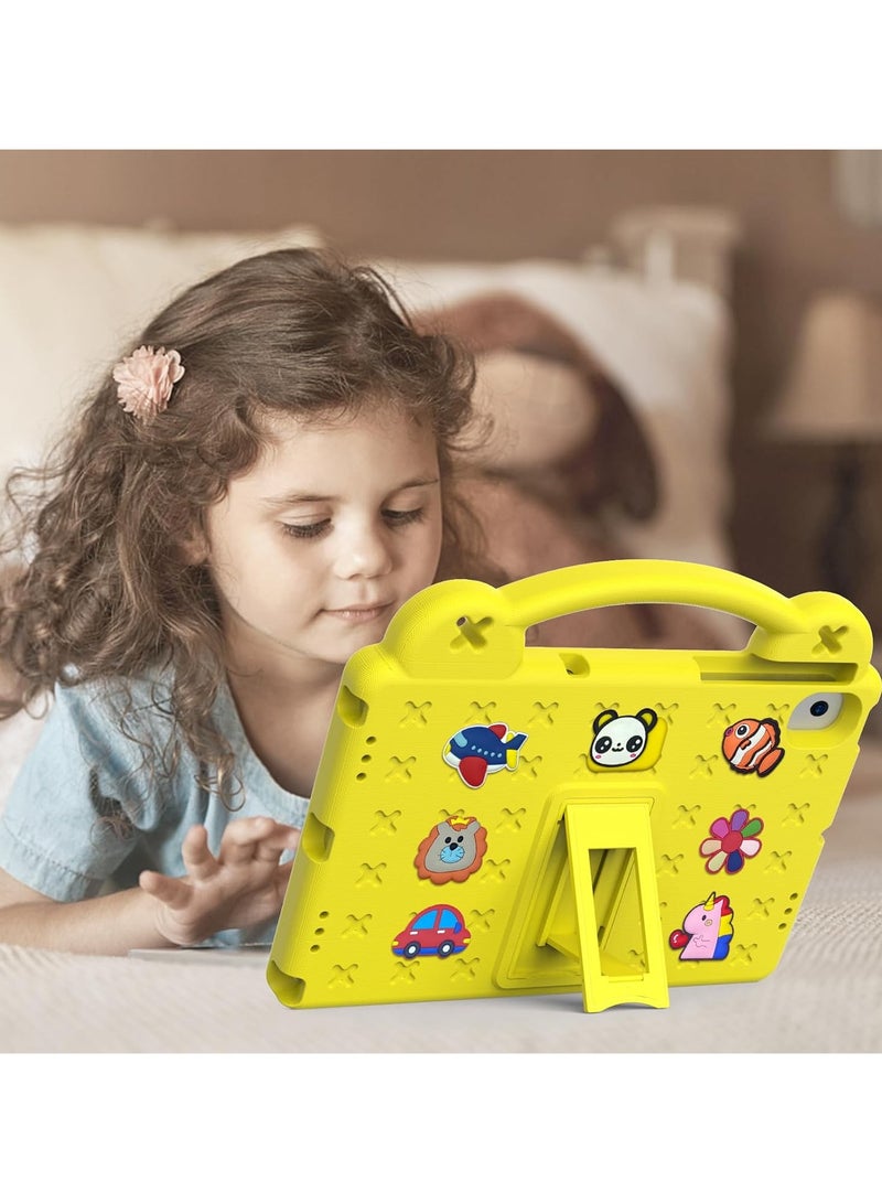 General Kids Case Compatible with Lenovo Tab M10 10.1 inch TB-X505F/TB-X605F, Heavy Duty EVA Foam Shockproof Cover Kids Proof Tablet Case with Stand  - Image 4