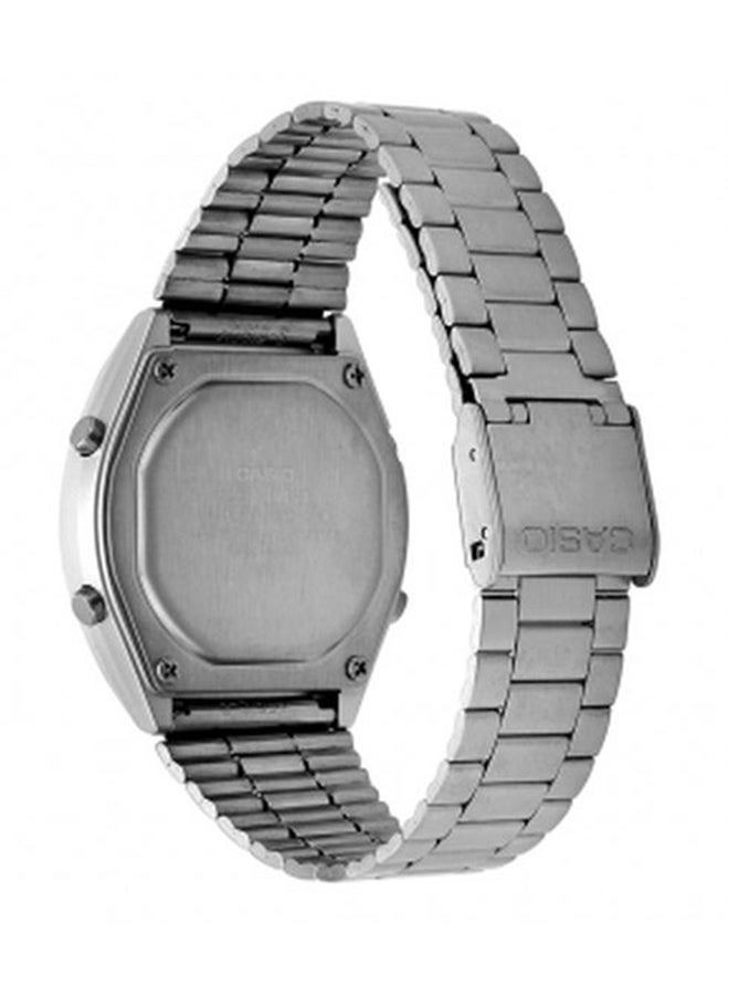 CASIO Unisex Water Resistant Digital Watch LA680WA-1DF Silver - Image 4