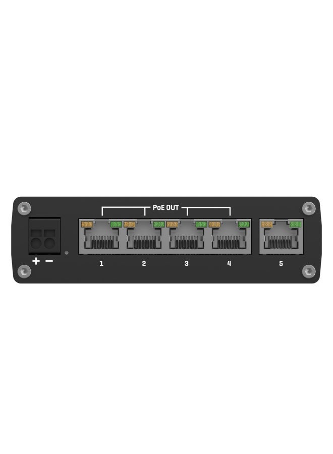 TELTONIKA Multi-layer managed Switch 5 x ETH ports, 10/100/1000 Mbps, supports auto MDI/MDIX crossover [TSW101] - Image 2