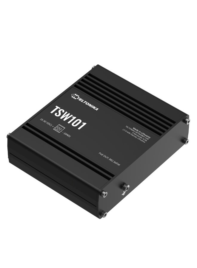 TELTONIKA Multi-layer managed Switch 5 x ETH ports, 10/100/1000 Mbps, supports auto MDI/MDIX crossover [TSW101] - Image 3