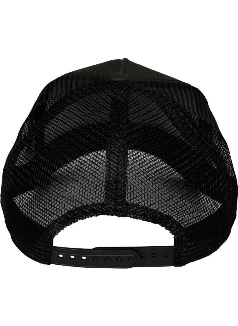 HS - Black Mesh Hat with Animal Figures - Image 1