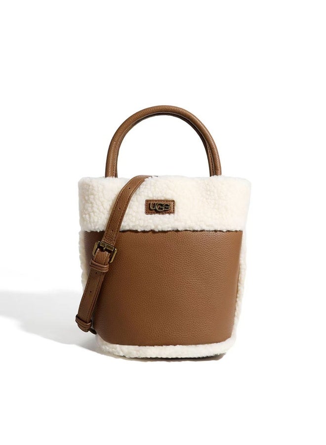 UGG Shearling Mini Bucket Bag - Image 1