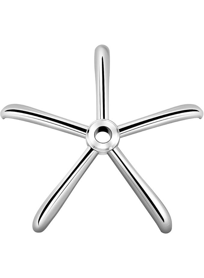Heavy-Duty Metal Office and Gaming Chair Star Base - Universal Replacement Swivel Base, BIFMA Certified - Image 1