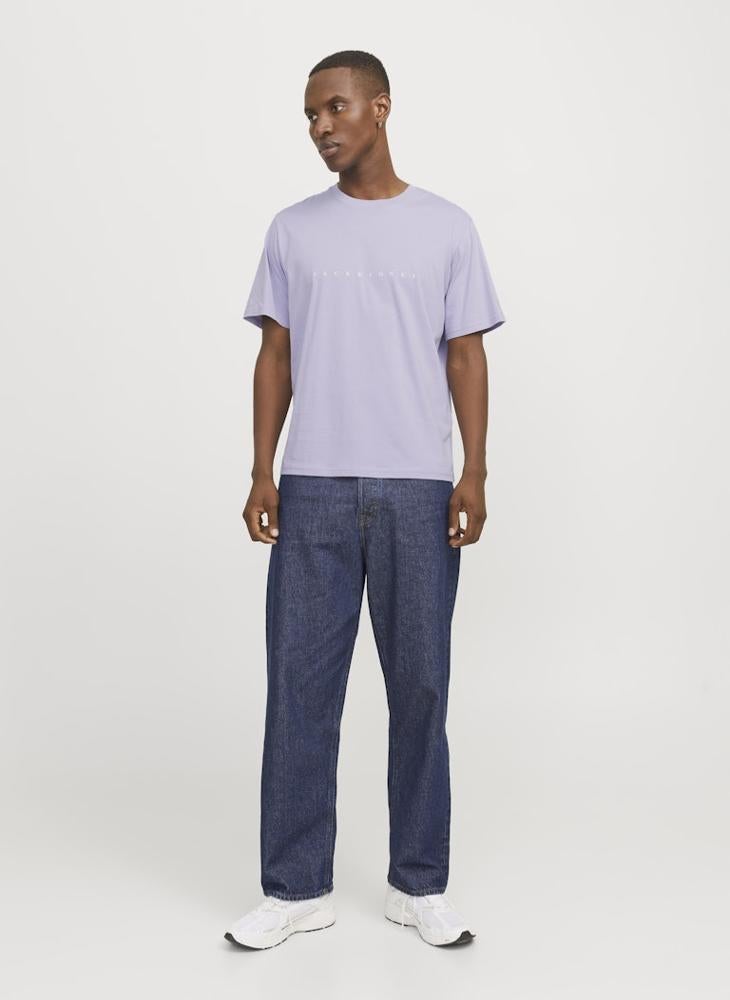 JACK & JONES Logo Crew Neck T-Shirt  - Image 4