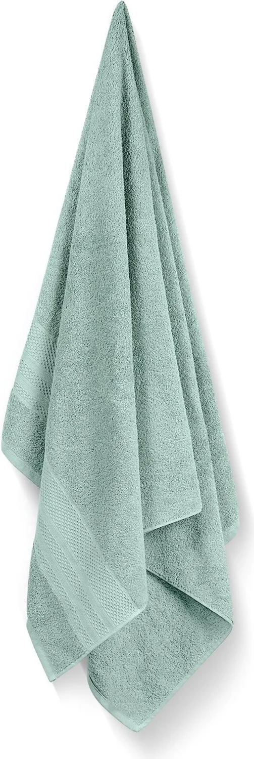 Bluenity Softy - Cotton Extra Soft Body Towel 90 x 150 Green