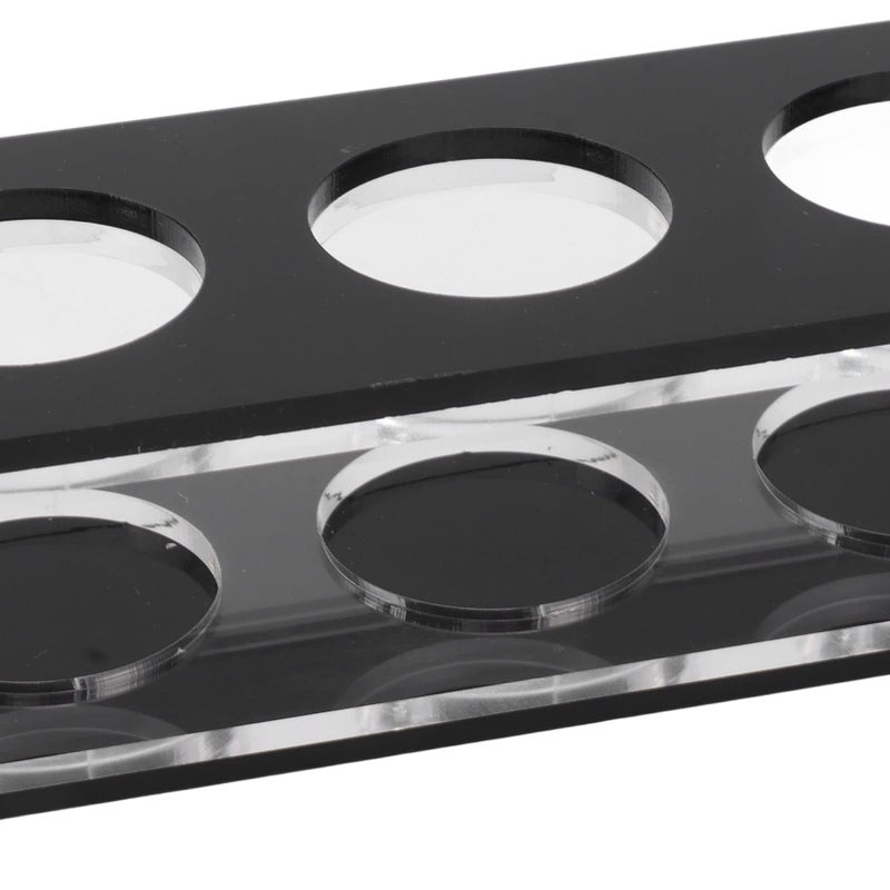 1x6 Acrylic Wine Bottle Holder Rack Decorative Stable For Home Bar - Image 4