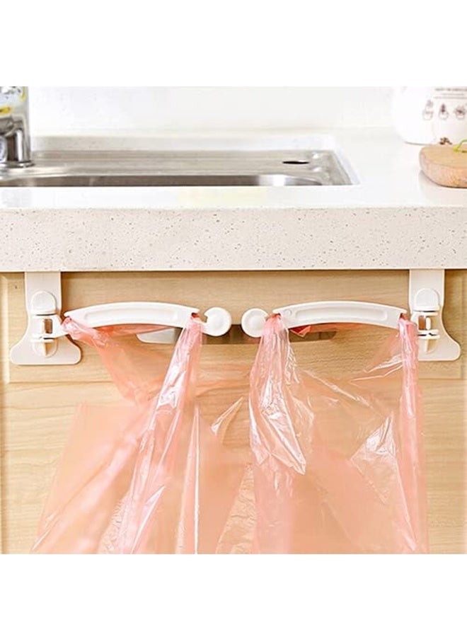 Kitchen Cupboard Door Back Garbage Bag Holder Stand Hanging Rack Over Cabinet Trash Bag Holder Dish Towel Hanger Organizer Random - Image 5
