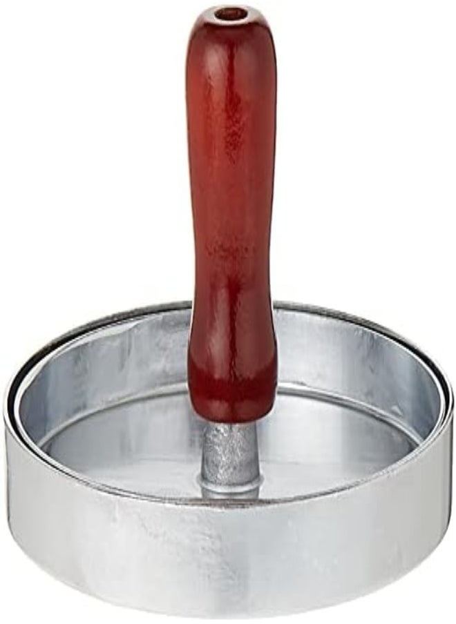 AKDC - Burger Press, Round Shape - Silver Brown - Image 1