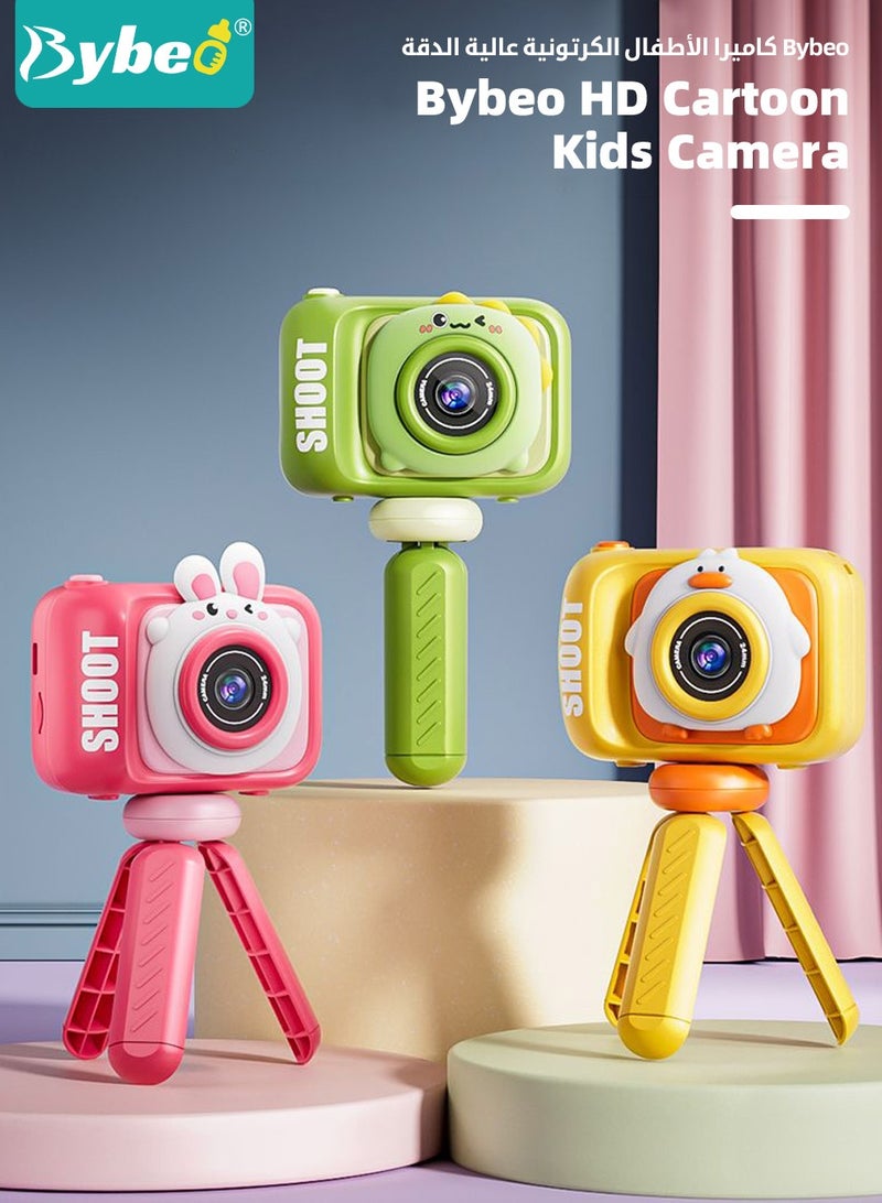 Bybeo 4-In-1 Kid Cameras with Stand, Children Digital Cameras, 1080P HD Video Selfie Camera, Toddler Cameras Toy with 64G SD Card, Best Birthday Gifts Toys - Image 2