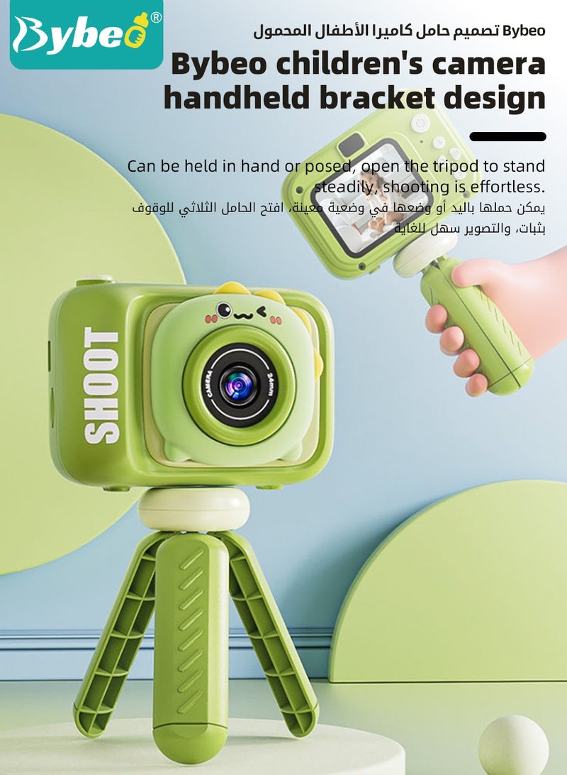 Bybeo 4-In-1 Kid Cameras with Stand, Children Digital Cameras, 1080P HD Video Selfie Camera, Toddler Cameras Toy with 64G SD Card, Best Birthday Gifts Toys - Image 3