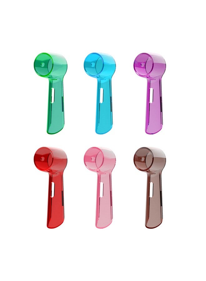 Nincha Powered Toothbrush Head Cover for Oral-B iO Series Toothbrush Head - Multiple Colors -Pack of 6 - Image 1