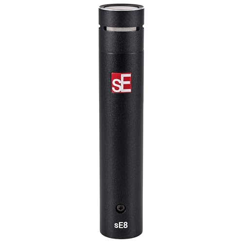 sE Electronics sE8 XLR Small Diaphragm Condenser Microphone - In-House Handcrafted Professional Instrument Microphone for Drums & Guitar in Studio or on Stage - Music Recording Mic with Balanced Sound - Image 1