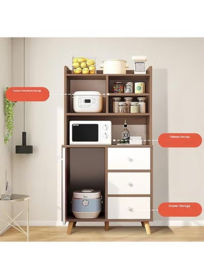 كيكي خزانة مطبخ حديثة مع أدراج وباب منسدلة لغرفة المعيشة وغرفة الطعام وخزانة جانبية - Image 5