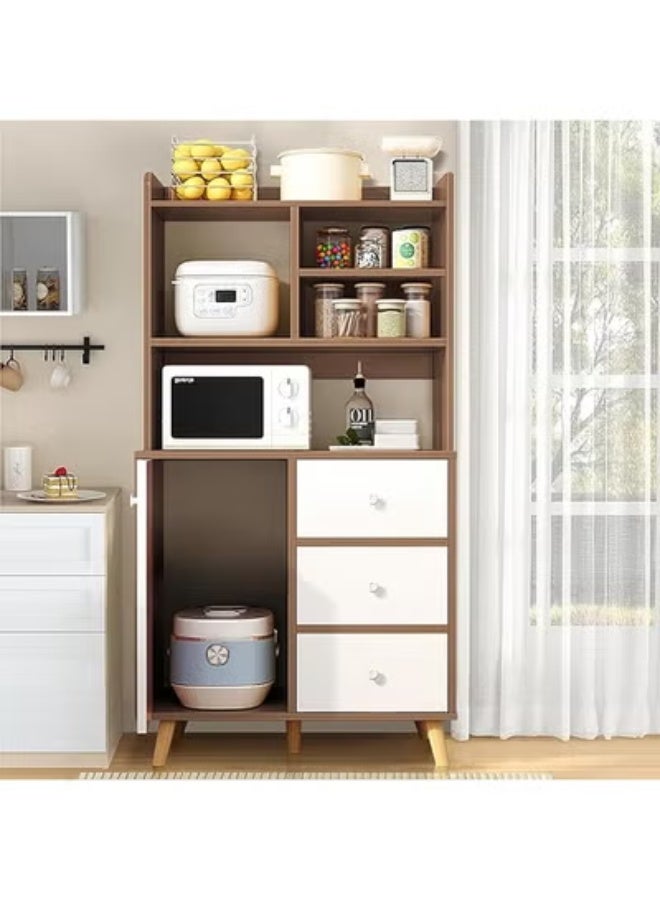 كيكي خزانة مطبخ حديثة مع أدراج وباب منسدلة لغرفة المعيشة وغرفة الطعام وخزانة جانبية - Image 2