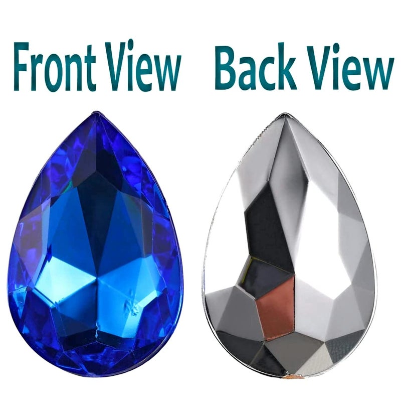 Funiverse Bulk 200 Pack of Jumbo Acrylic Jewels - Ideal for Pirate Party Decorations or Treasure Chest Loot - Image 5