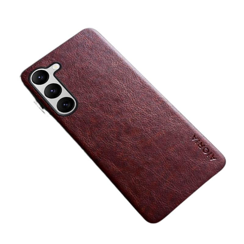 غطاء واقي | لـ Samsung Galaxy M33 | ملمس جلد | أزرق - Image 4
