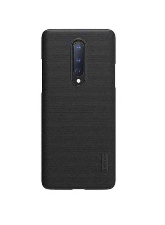 Nillkin Super Frosted Shield Hard Back Case Cover For Oneplus 8 Black - Image 1