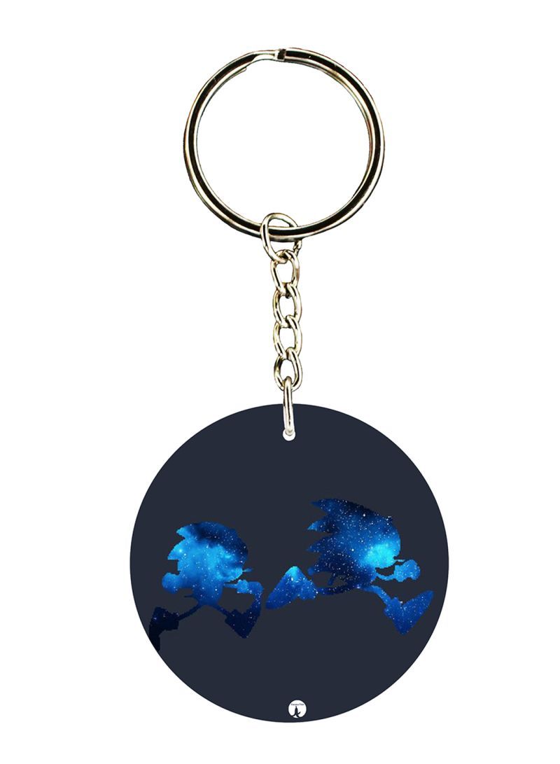 Sonic Printed Keychain