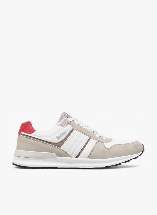 Lee Cooper Men's Panelled Lace-Up Sneakers - Image 1