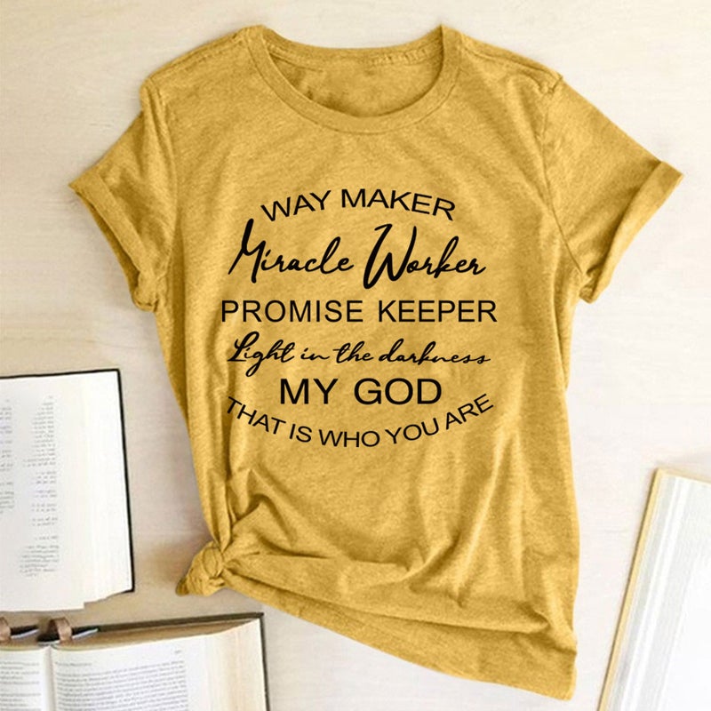 Way Maker Miracle Worker Promise Keeper Europe - Image 1