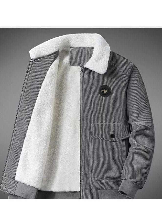 Loquat New fall/Winter Corduroy Jacket  - Image 1