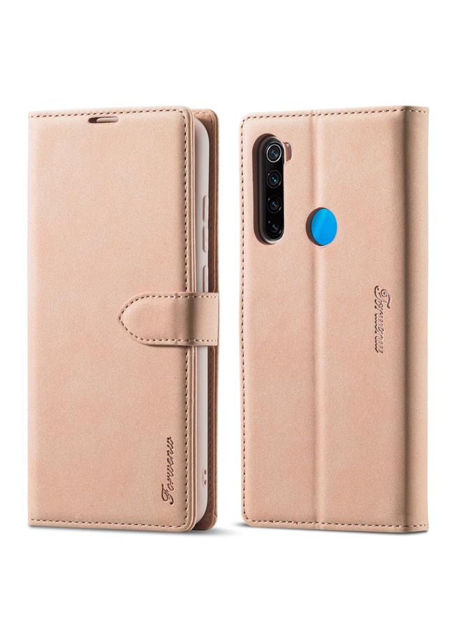 Case For Xiaomi Redmi Note 8T F1 Series Matte Strong Magnetism Horizontal Flip Leather Case with Holder & Card Slots & Wallet & Photo Frame