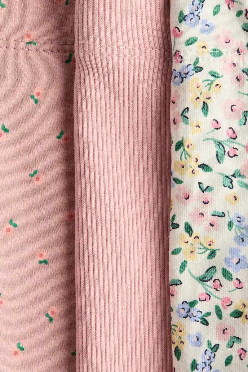 اتش اند ام عبوة من 3 لغينغز من القطن