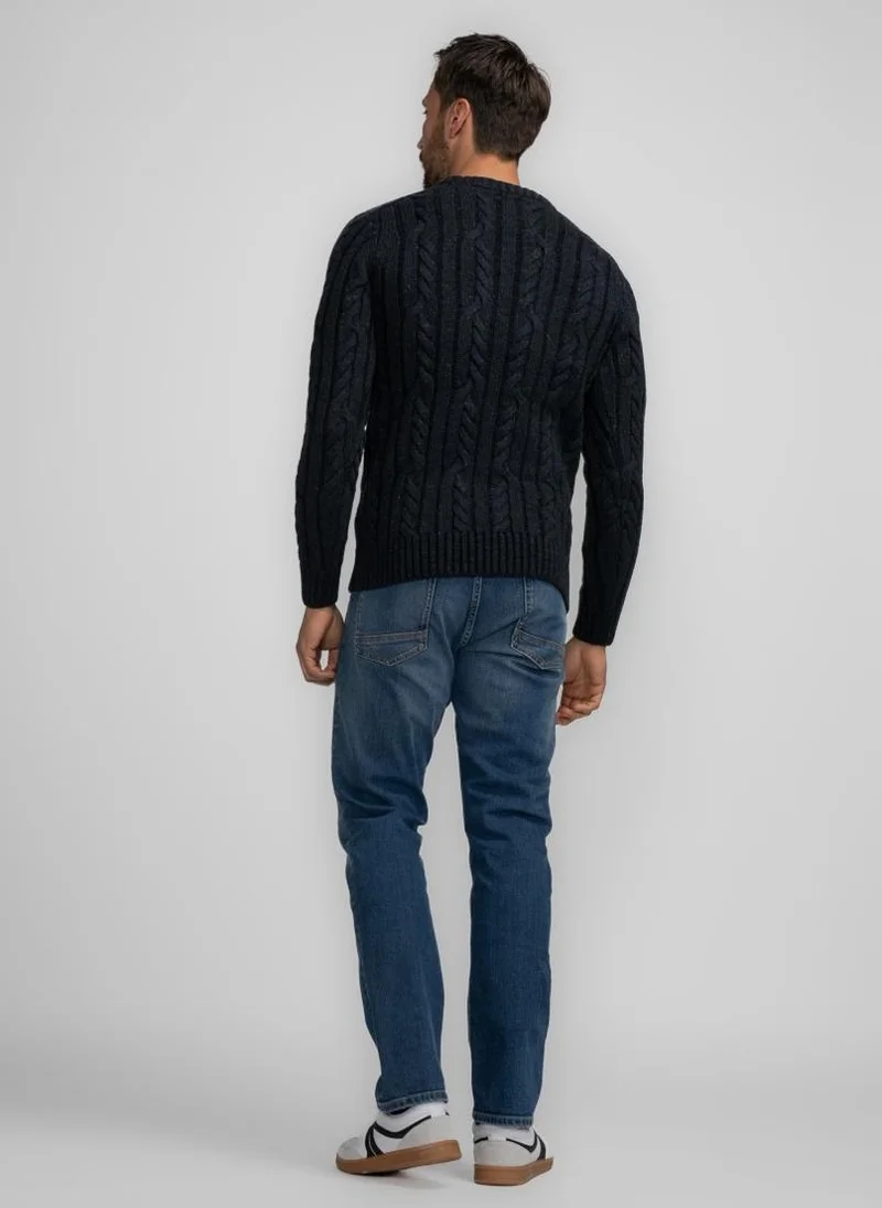 Petrol Industries Men Knitwear Round Neck Basic
