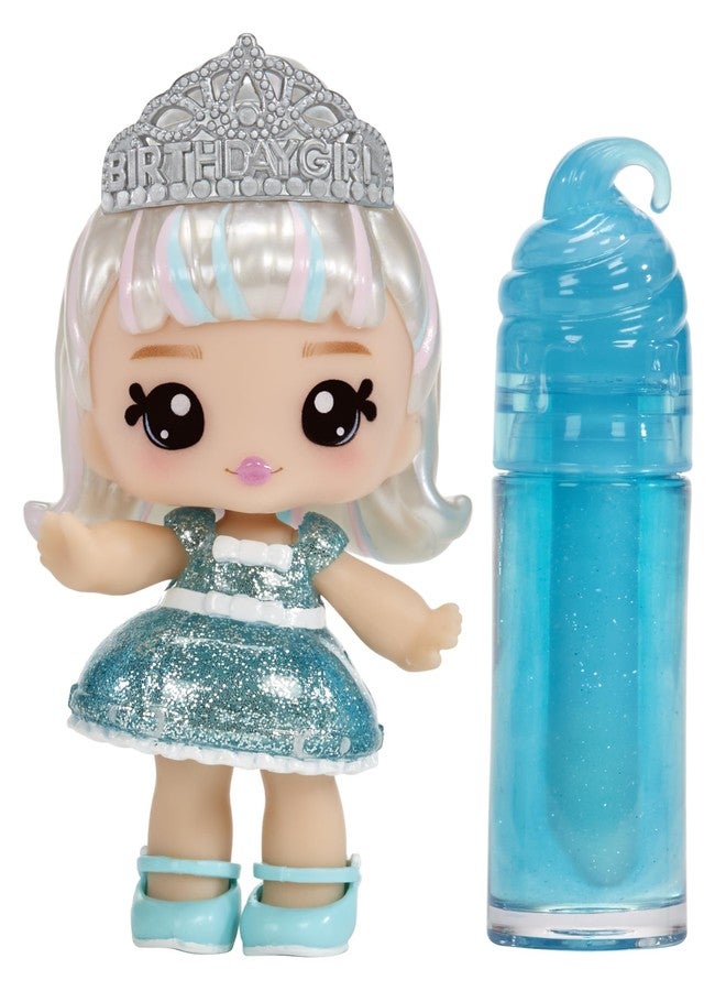 Yummiland Lipgloss Doll - Callie Birthday Cake - Scented Doll with DIY Gloss Kit - Suitable for Ages 4 and Up - Image 3
