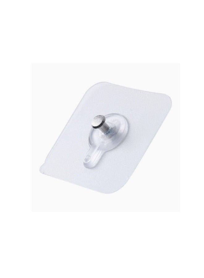 صانعة صور 18PC Waterproof Adhesive Wall Hooks Heavy-Duty Non-Nail Mounting Solution for Kitchen, Bathroom & Office  - Image 1