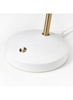 Zaboon Led Work Lamp, White/Brass-Colour  - Image 5