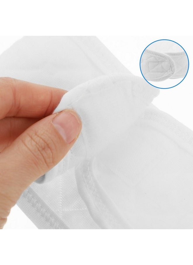 Healifty Healifty 6Pcs Pure Baby Belly Bands Infant Belly Button Band Newborn Umbilical Cord (White)  - Image 4