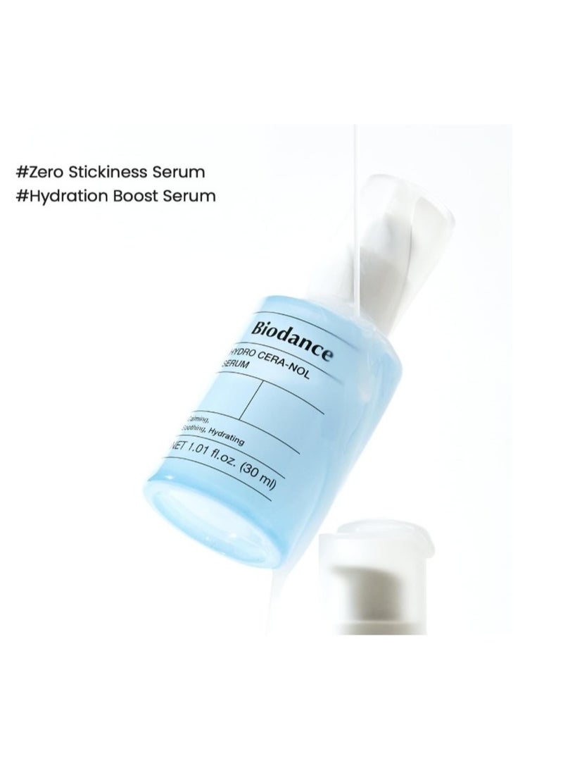 بيودانس BIODANCE Hydro Cera-Nol Serum, Hydrating, Quick Soothing Effect, Redness Reducing, Hydration Boost Serum for Sensitive Skin, Korean Skincare, Ramadan gifts | 1.01 fl.oz x 1 ea - Image 3