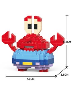 LELE BROTHER 2 Packs Spongebob Series Building Bricks Set, Cartoon Bricks Set, Classic Mini Building Bricks, DIY Block Building Set Suitable for Boys and Girls Aged 14 and Up (2 Sets, 294 Pcs in Total)  - Image 2