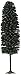 Bachmann Trains SCENE SCAPES 5 6 CEDAR TREES 6 per box HO Scale - Image 3