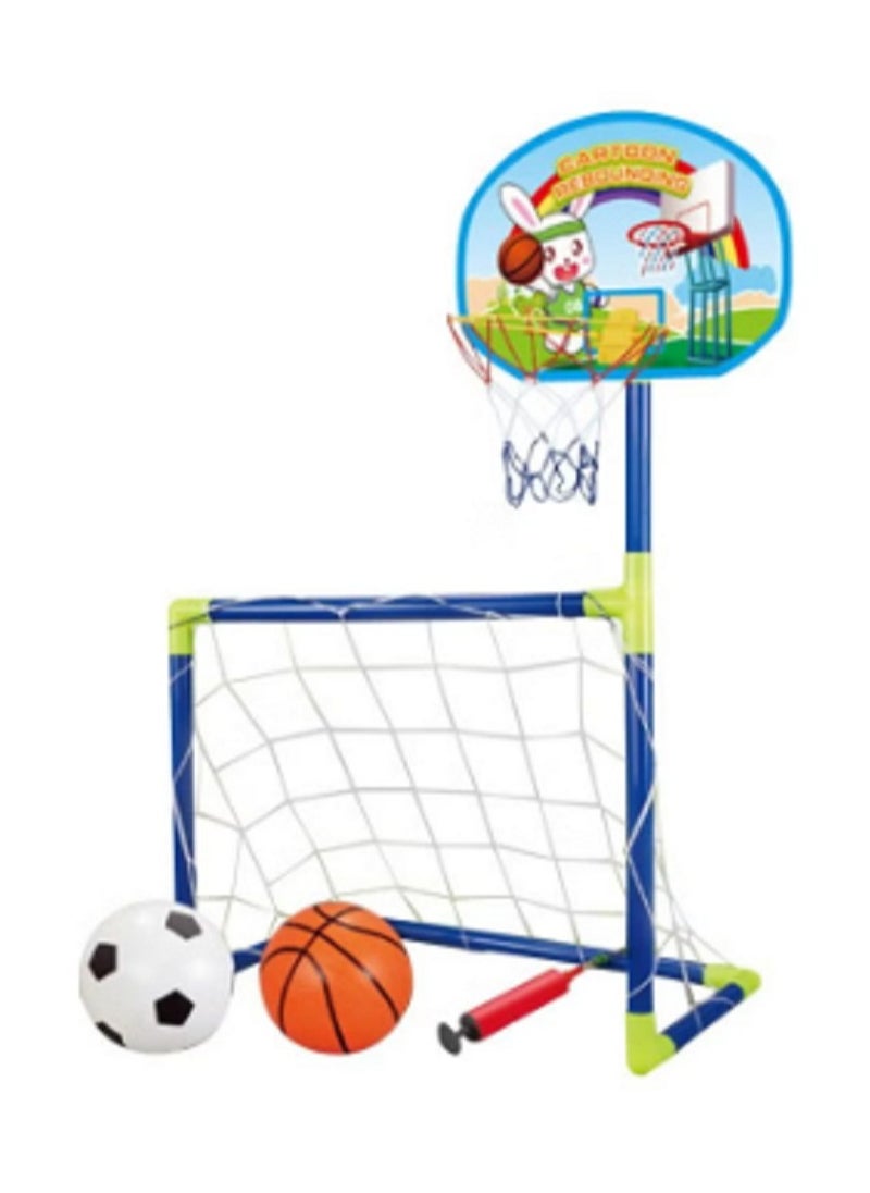 Generic 2-In-1 Football Net Set 50x37.5cm  - Image 1