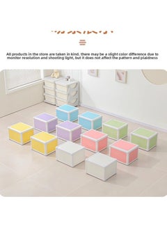 Multifunctional Music Stool Special Stool For Music Classroom Stage Stool Music Stool Building Blocks Stool Chorus Stool-Color:Large Arc Edge-steel Frame Model