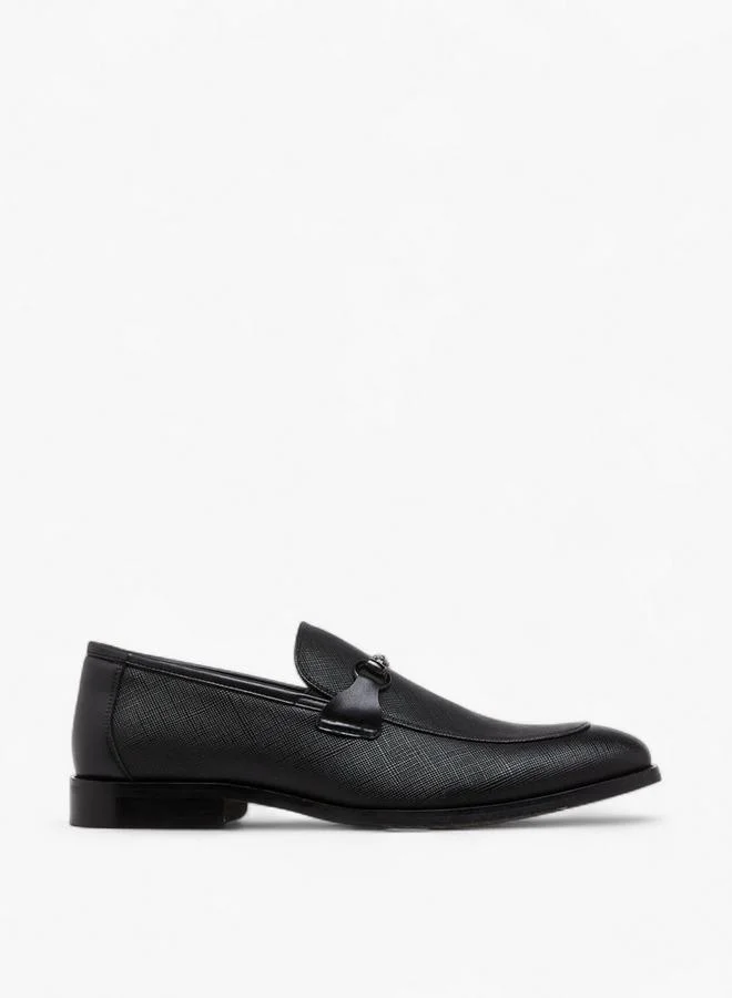 Duchini BLACK Men's Metal Accent Loafers for Men | Best Price UAE