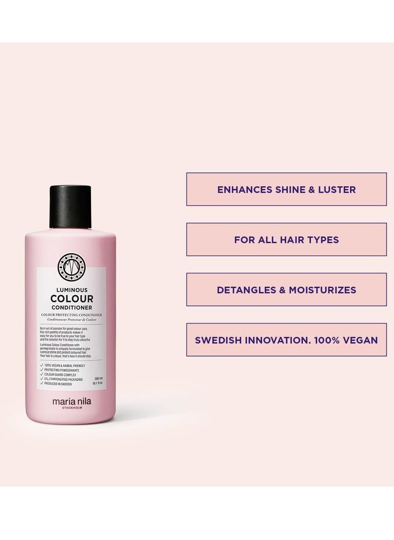 Maria Nila Maria Nila Luminous Colour, Reduces Colour Loss from Washing, Pomegranate Counteracts Dehydration, 100% Vegan & Sulfate/Paraben free  - Image 2