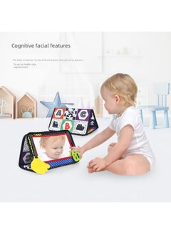Generic Baby Cloth Book Toy Squeaky Sound For Sensory Stimulation Learning-Color:Graphic + Three-page Cloth Book (opp Bag Packaging)  - Image 3