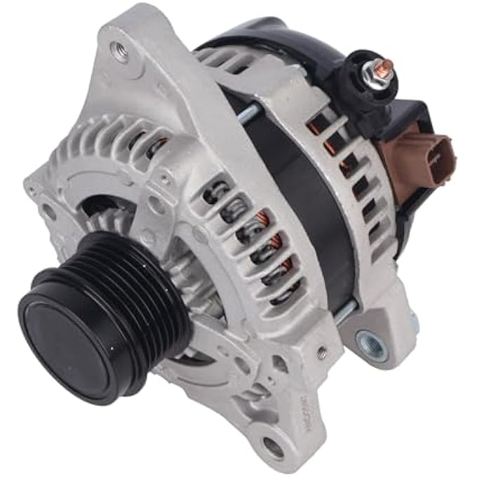 KUSATEC AND0597 New Alternator Fit for Toyota Corolla Matrix 2011 2012 2013 1.8 L4; 12V 110A OE# 11577N 27060-0T130 - Image 1