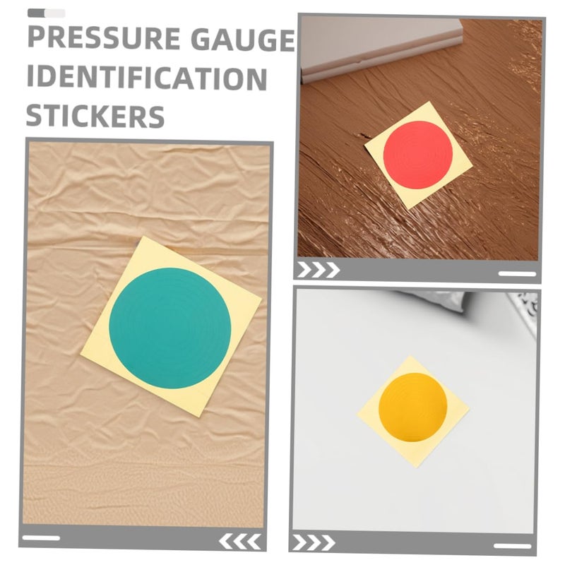 15 Pcs Adhesive Pressure Gauge Stickers Labels for Industrial Safety Monitoring - Image 4
