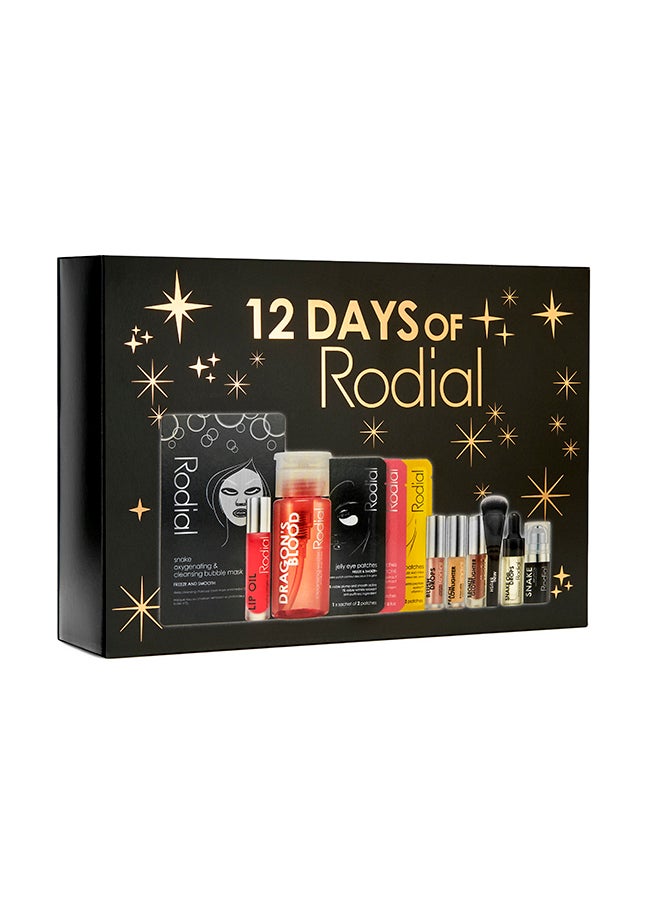 Rodial 12 يومًا من مجموعة روديال | تقويم عيد الميلاد للعناية الفاخرة بالبشرة | إشراقة، شد ومكافحة الشيخوخة | مجموعة جمال العطلات لبشرة متألقة وشابة - Image 2