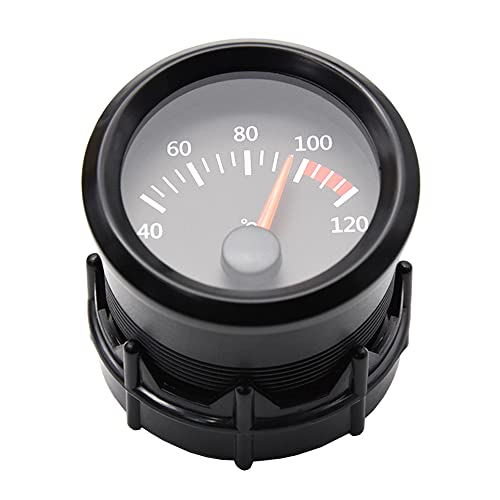 ESUPPORT Universal Car 52mm Pointer Water Temp Temperautre Gauge Meter Kit Celsius White LED Light Pointer Indicator Dail Display Electronic - Image 4
