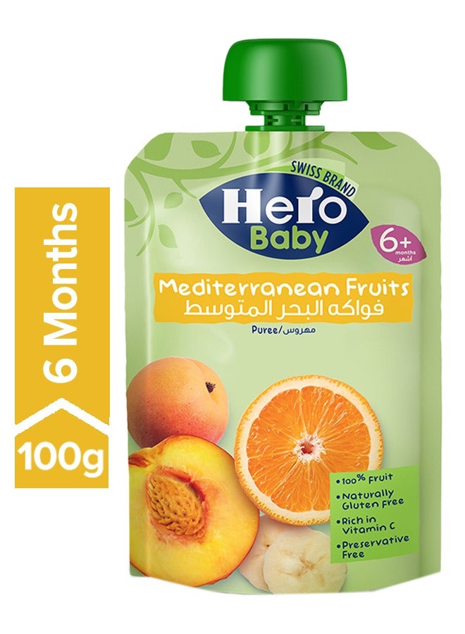 Hero Baby Mediterranean Fruits Puree - Image 1